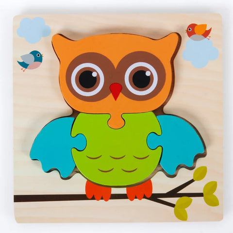Quebra-Cabeça Montessori 3D