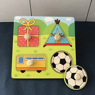 Quebra-Cabeça Montessori 3D