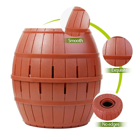 Barril Pirata Interativo