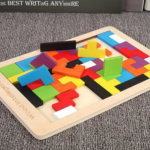 Blocos Russos 3D Montessori