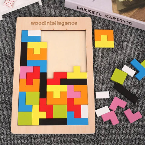 Blocos Russos 3D Montessori