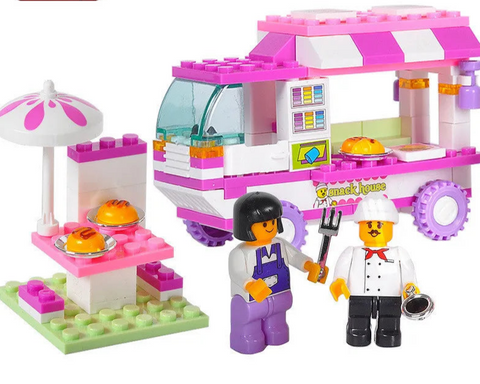 Blocos de Montar - Mini Van Lanches