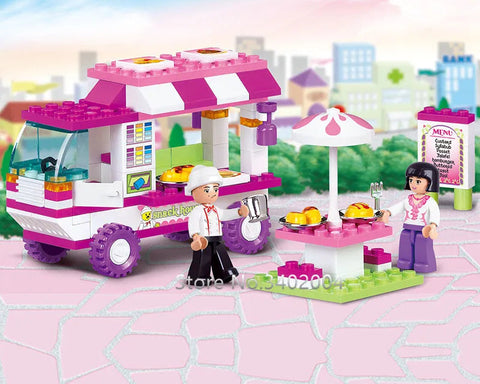 Blocos de Montar - Mini Van Lanches