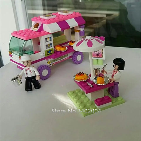 Blocos de Montar - Mini Van Lanches