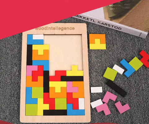 Blocos Russos 3D Montessori