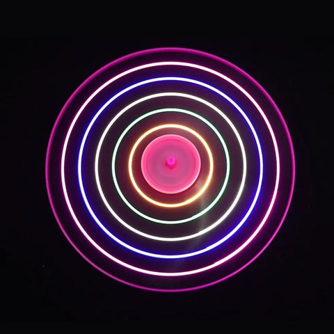 Brinquedo Disco Hélice Led Luminoso
