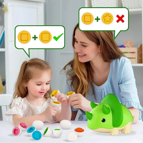 Brinquedo Ovos que Combinam Montessori