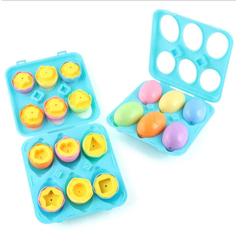 Brinquedo Ovos que Combinam Montessori