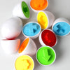 Brinquedo Ovos que Combinam Montessori