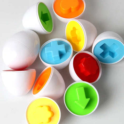 Brinquedo Ovos que Combinam Montessori