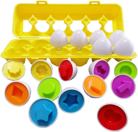 Brinquedo Ovos que Combinam Montessori