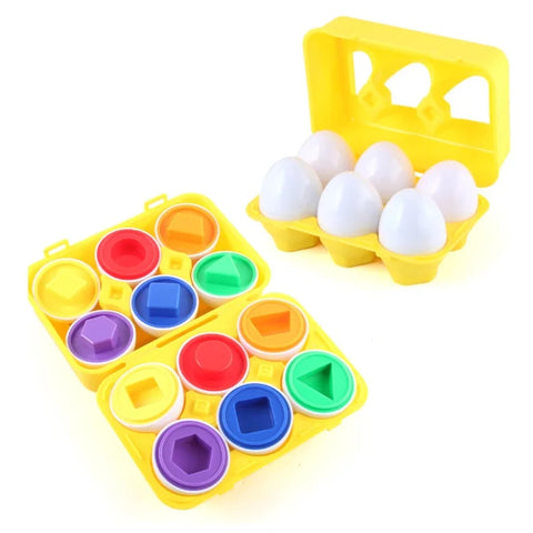 Brinquedo Ovos que Combinam Montessori