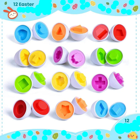 Brinquedo Ovos que Combinam Montessori