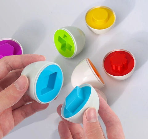 Brinquedo Ovos que Combinam Montessori