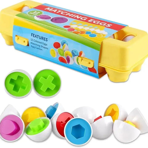 Brinquedo Ovos que Combinam Montessori