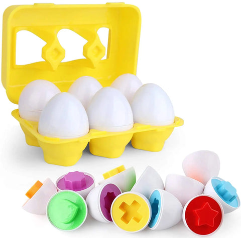 Brinquedo Ovos que Combinam Montessori