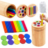 Brinquedos de Madeira Montessori Sensorial