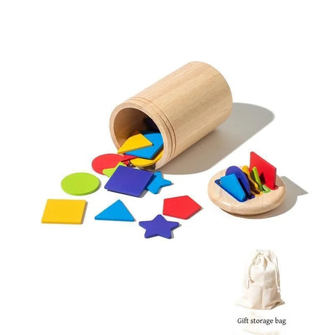 Brinquedos de Madeira Montessori Sensorial