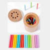 Brinquedos de Madeira Montessori Sensorial
