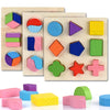 Formas Geométricas de Madeira Puzzle