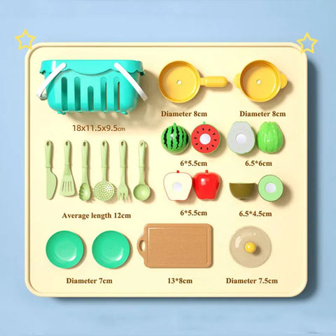 Kit Cozinha - Frutas e Legumes