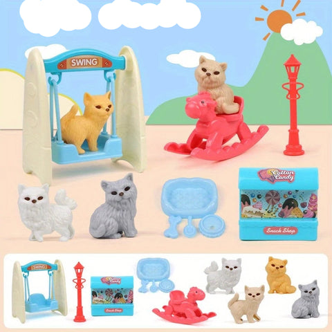 Kit Brinquedos Simulado Pet