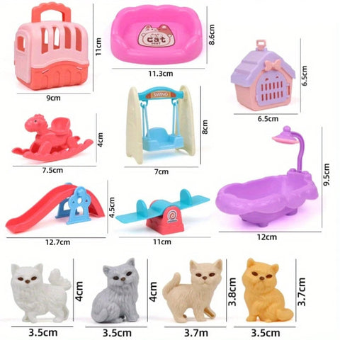 Kit Brinquedos Simulado Pet