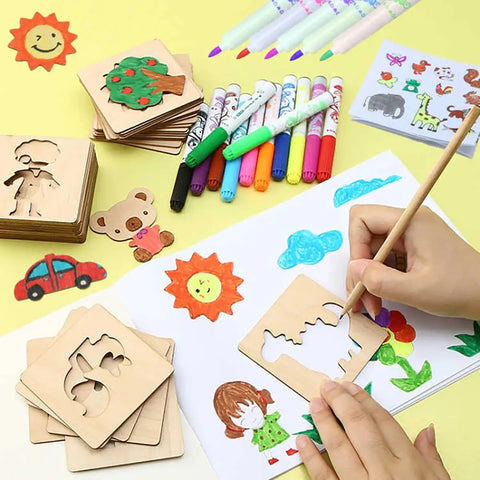 Moldes Para Desenhar Montessori (20 peças)
