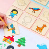 Moldes Para Desenhar Montessori (20 peças)