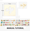 Moldes Para Desenhar Montessori (20 peças)