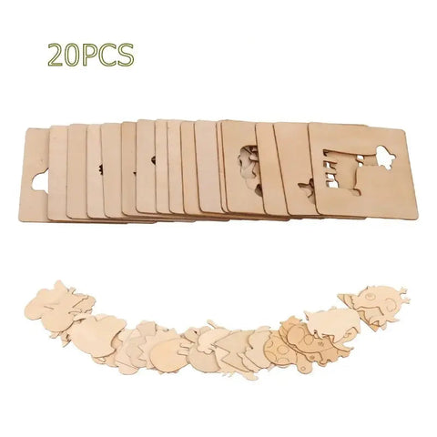 Moldes Para Desenhar Montessori (20 peças)