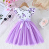 Vestido Tule Fofo Para Meninas