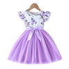 Vestido Tule Fofo Para Meninas